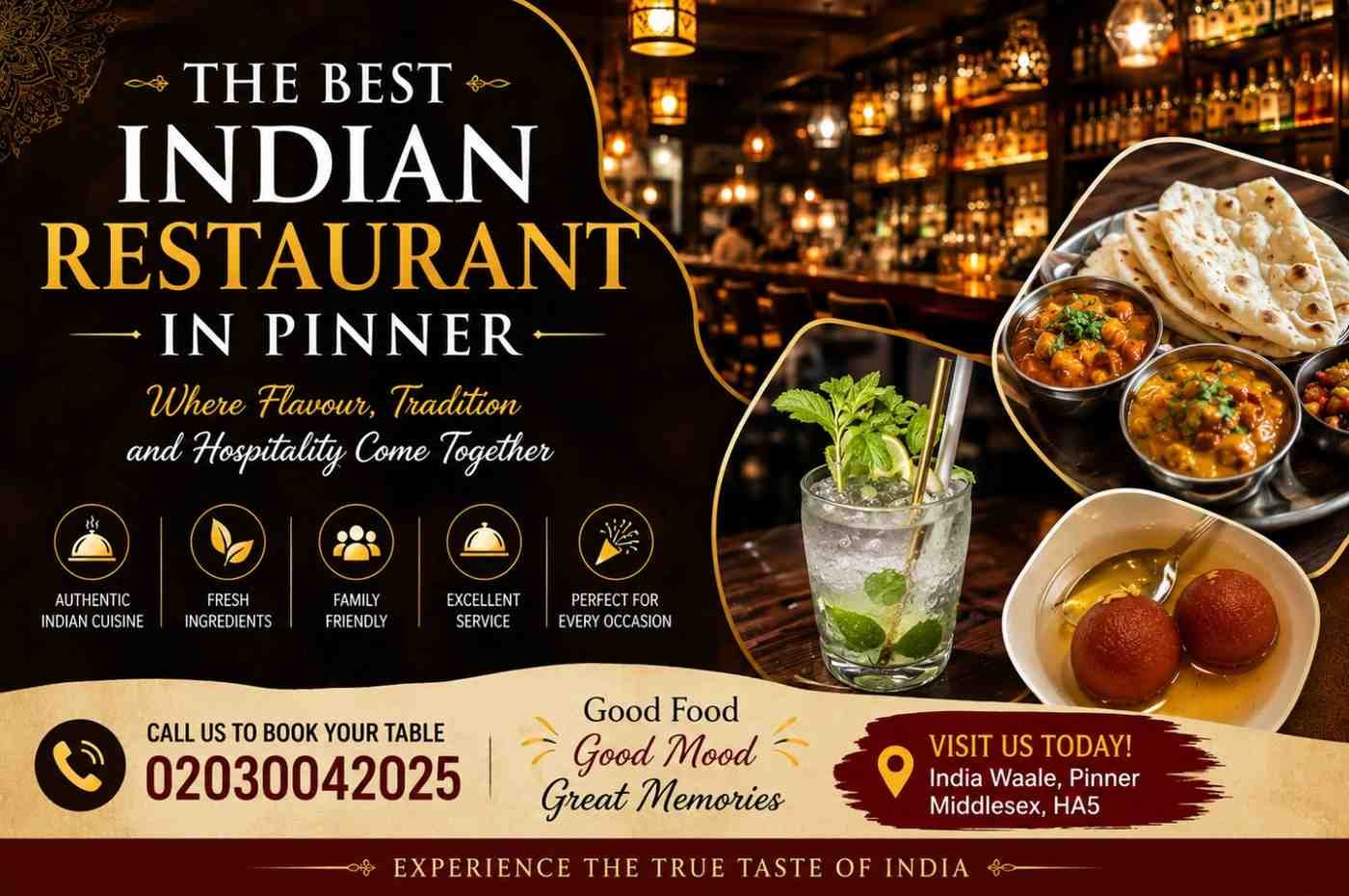 Best Indian Restaurant in Pinner