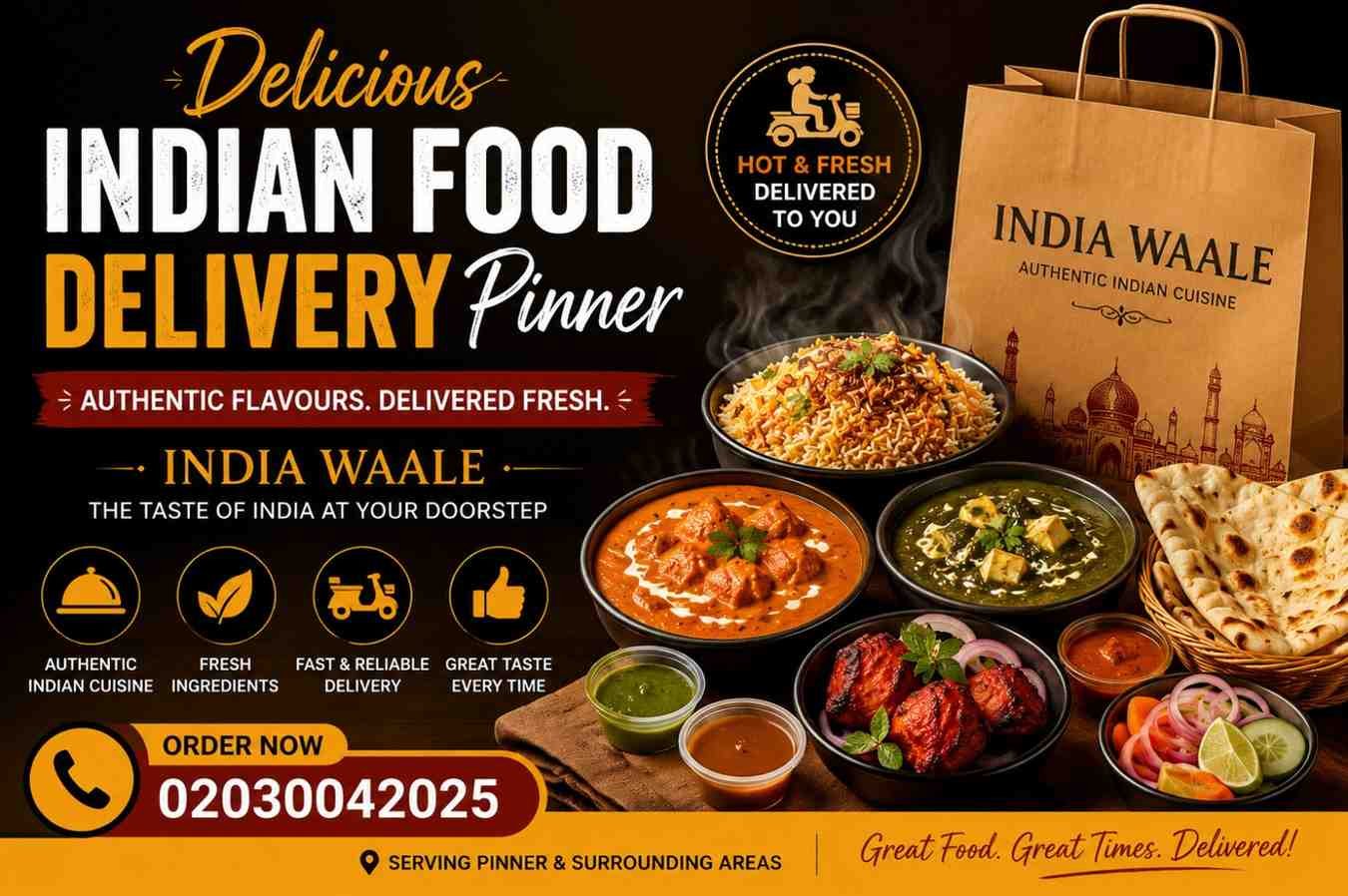 Indian Food Delivery Pinner
