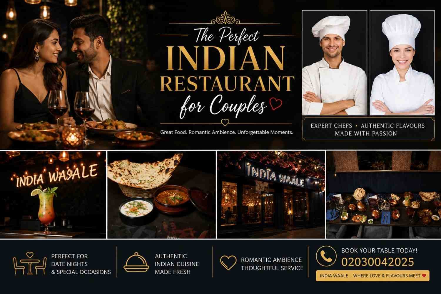 Indian Restaurant for Couples