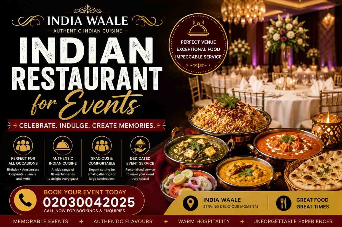 Indian Restaurant for Events