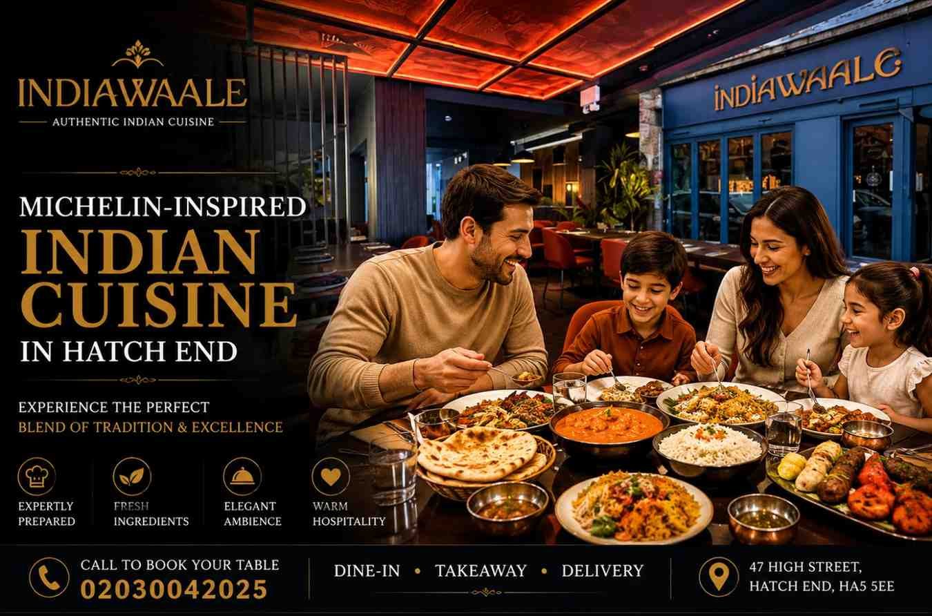 Michelin-Inspired Indian Cuisine in Hatch End