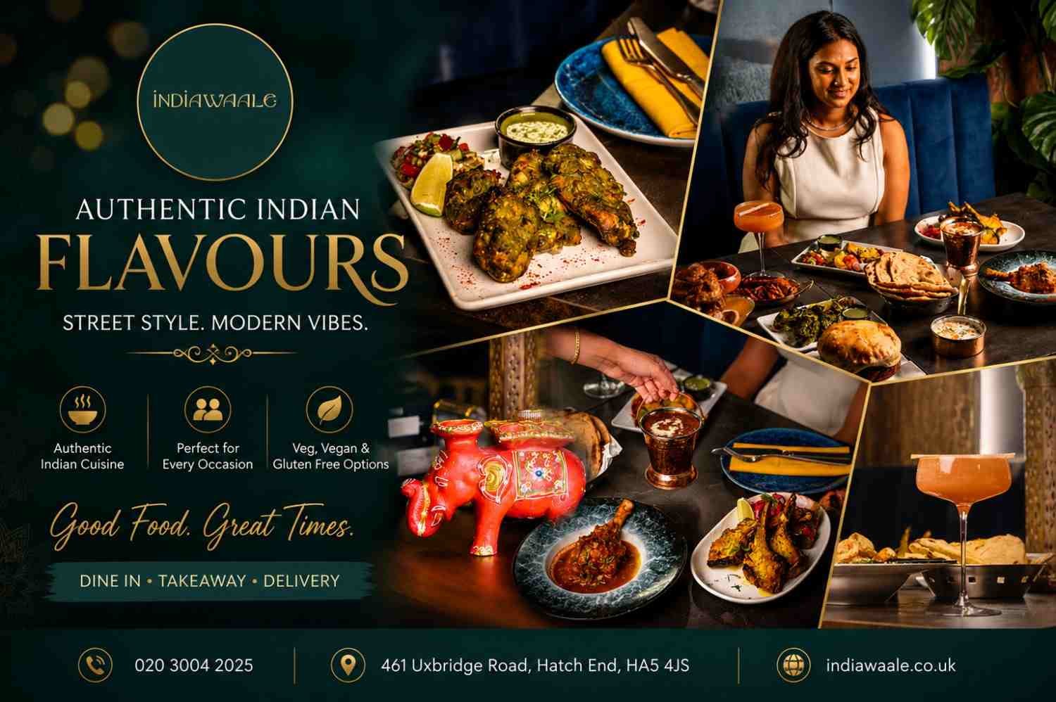 Where can I find a good Indian restaurant in Pinne-
