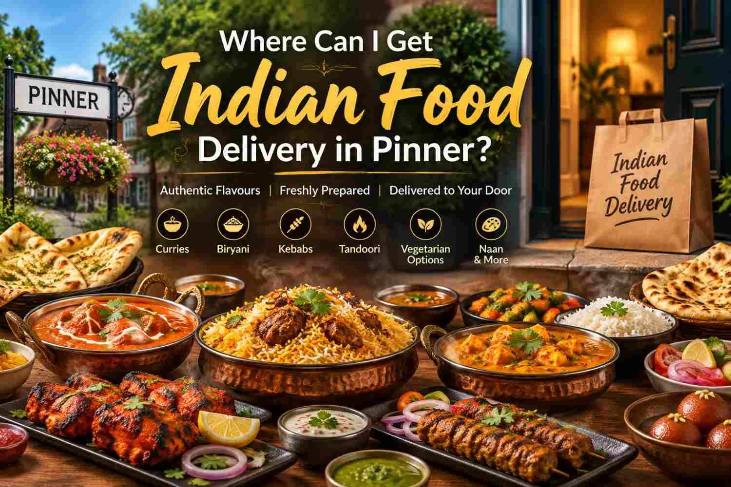 Indian food delivery in Pinner