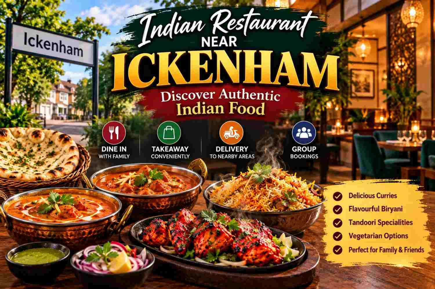 Indian Restaurant Near Ickenham